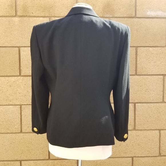 🔴SOLD🔴 Dior Double Breast Blazer GoldTone Button - Picture 4 of 8